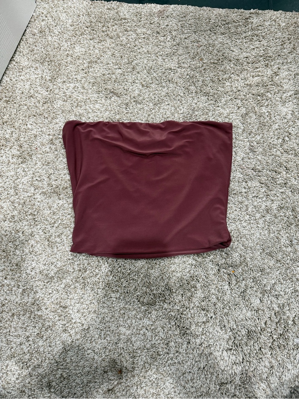 Burgundy Tube Top